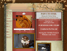 Tablet Screenshot of pawstofish.hostcentric.com